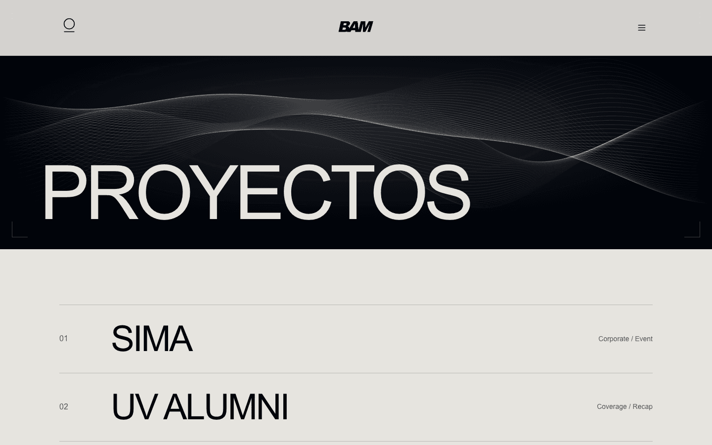 Black Atlas Media — listado de proyectos